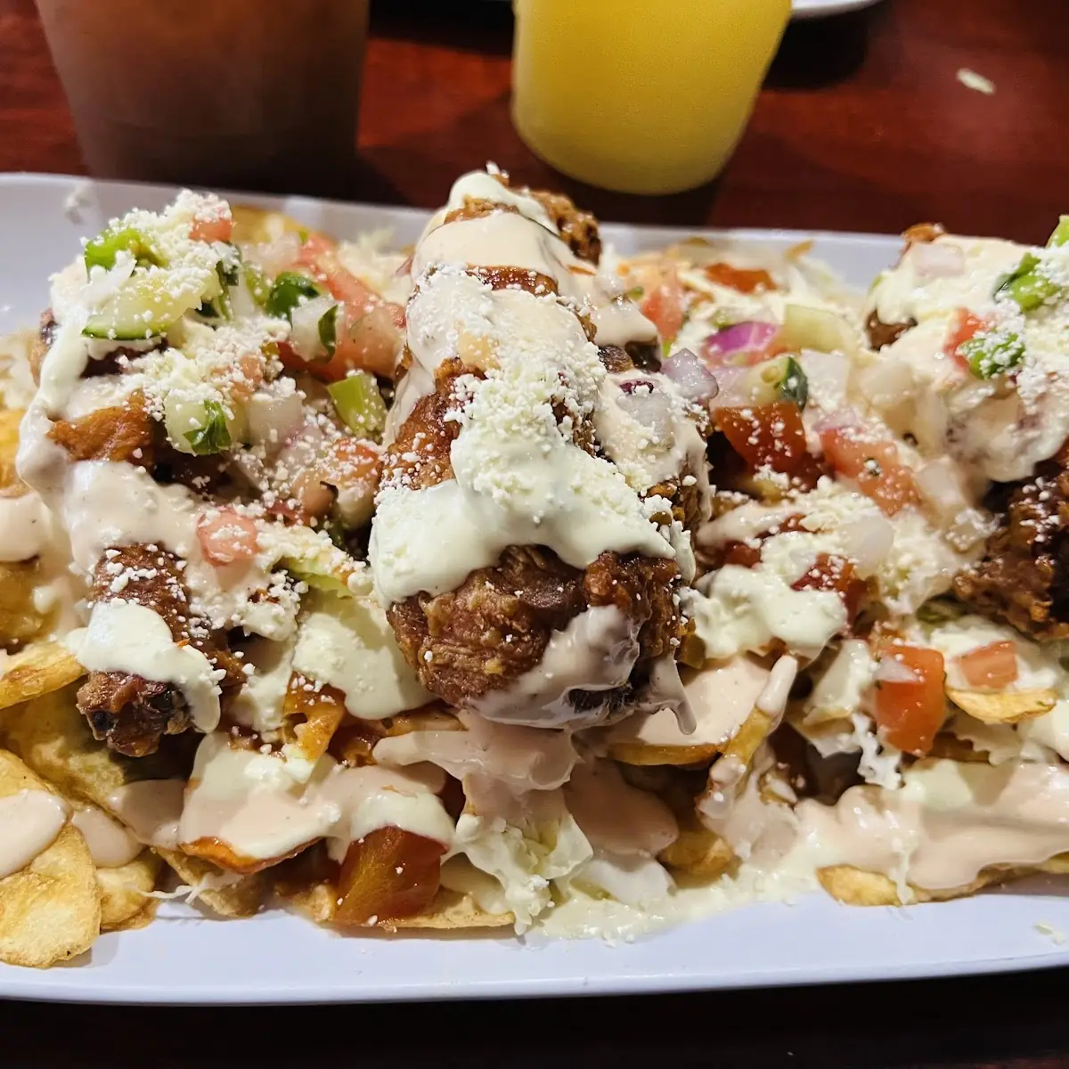 Pollo Frito Con Tajadas
