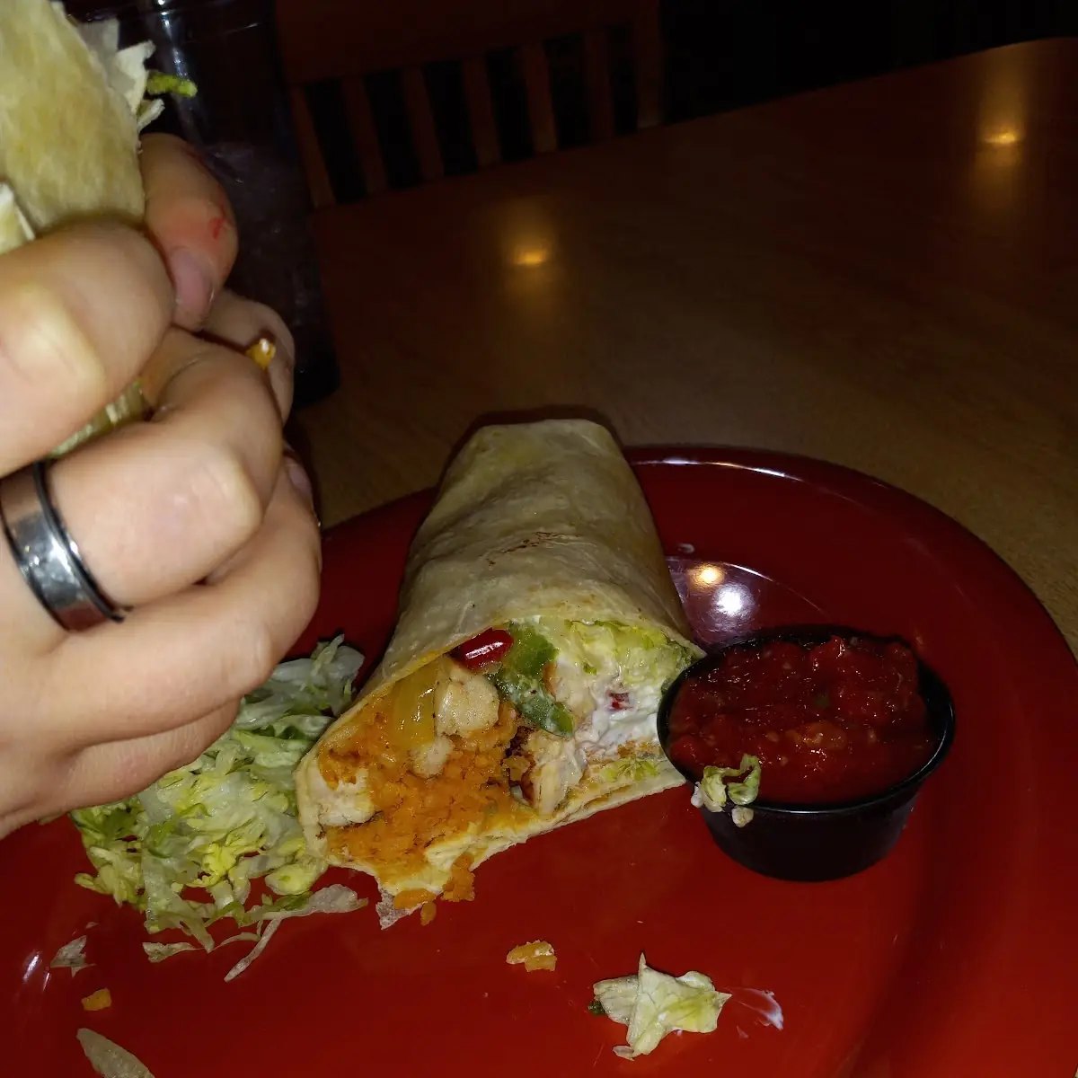 DD Chicken Soft Taco