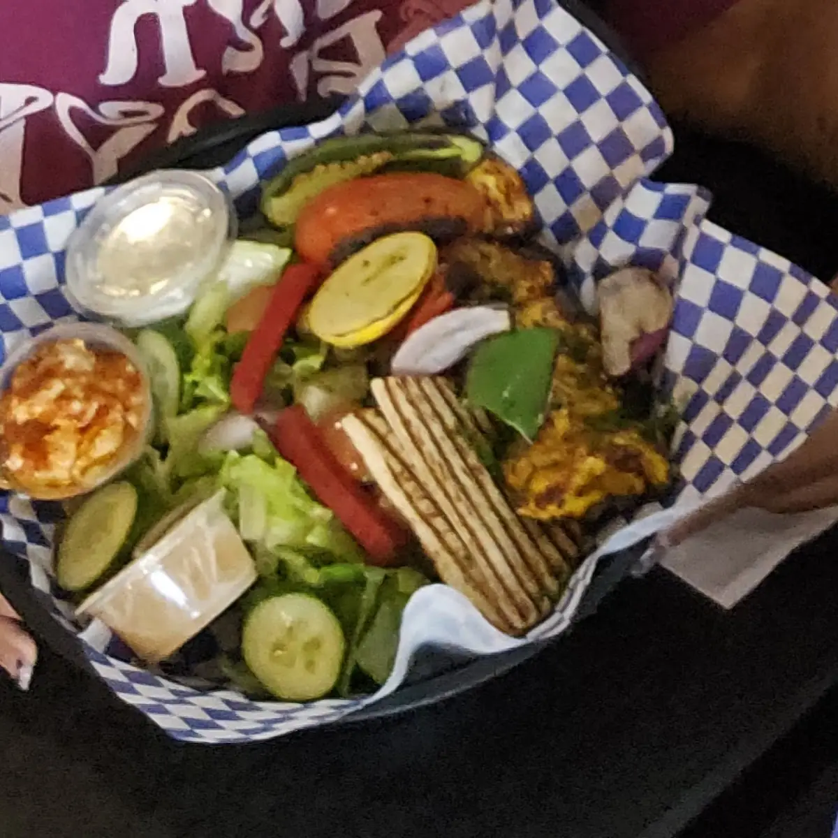 Chicken Kebab Plate