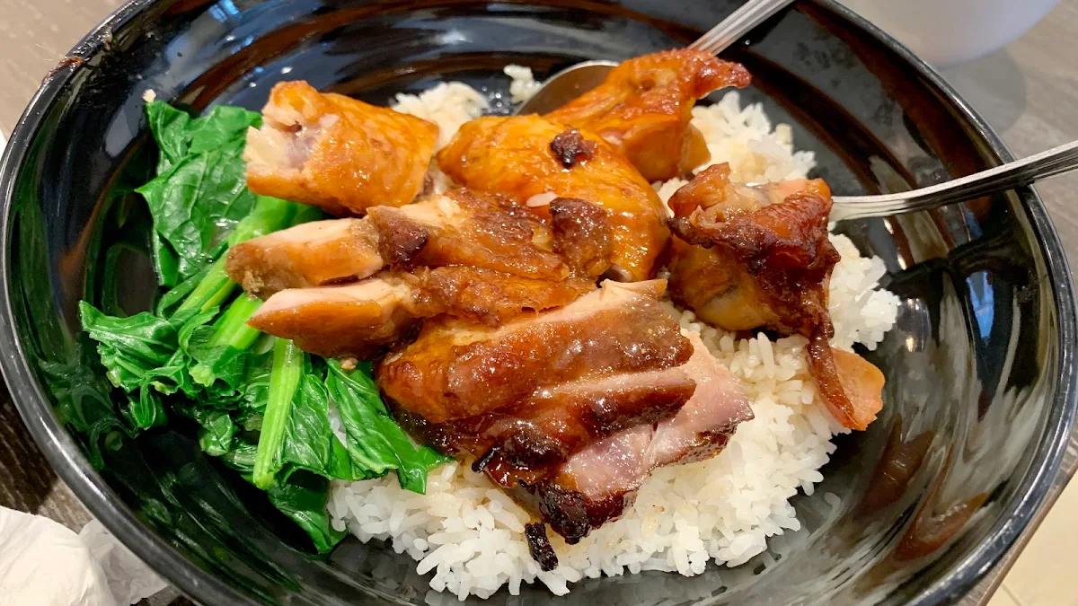 Roasted Duck and Cha Siu Rice