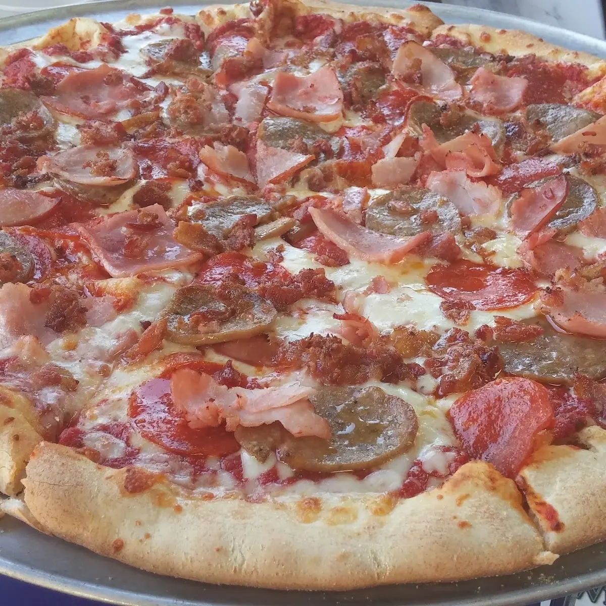 Meat Deluxe Pizza