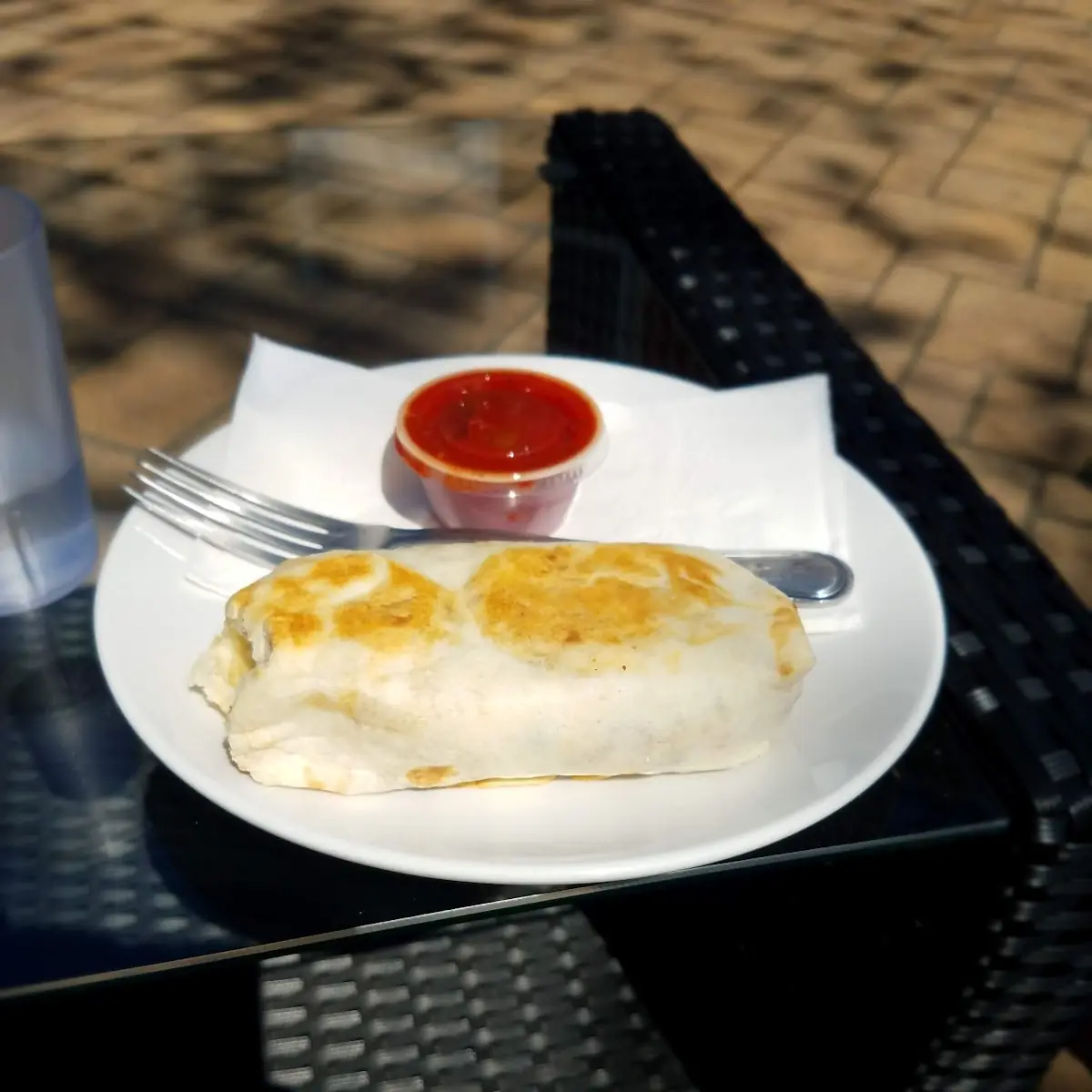 Vegan Black Bean Breakfast Burrito