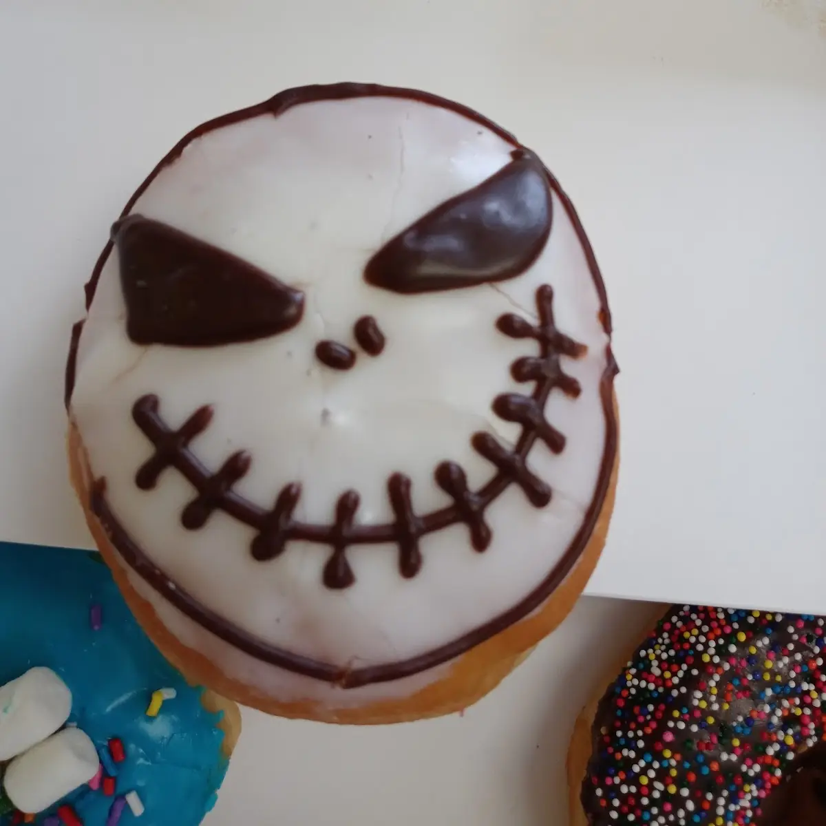 Jack Skellington Donut