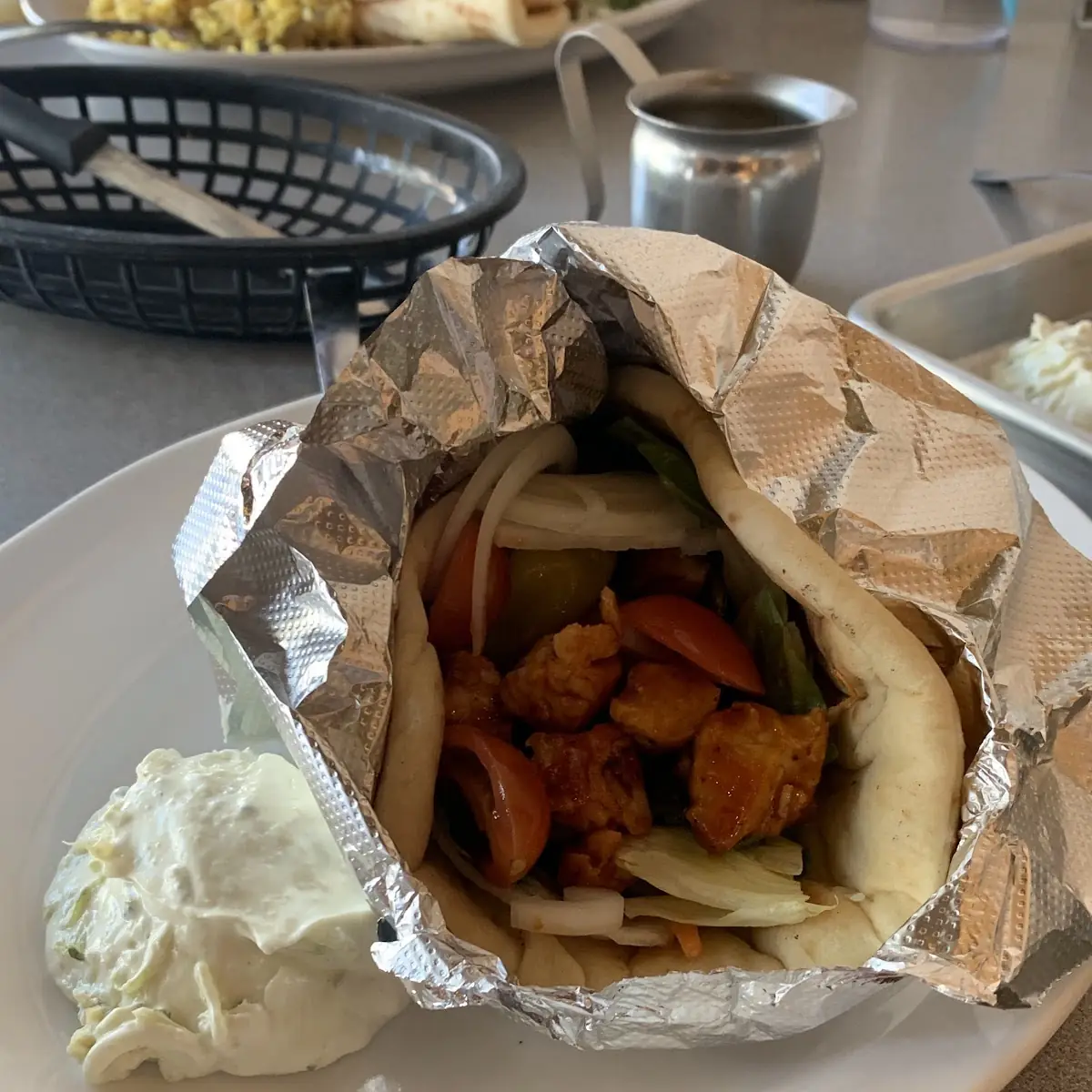 Spicy Chicken Gyro