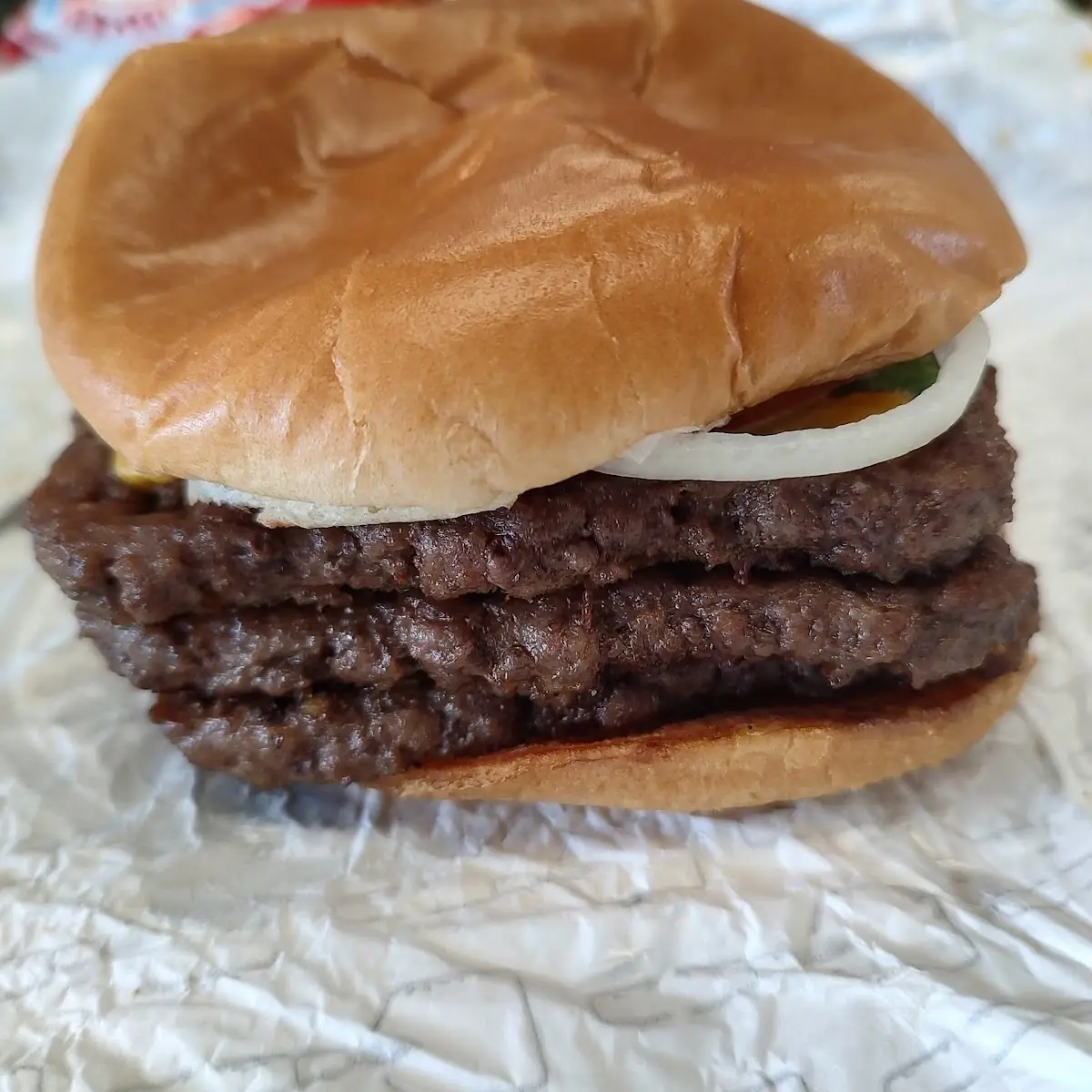 Dave's Triple Cheeseburger