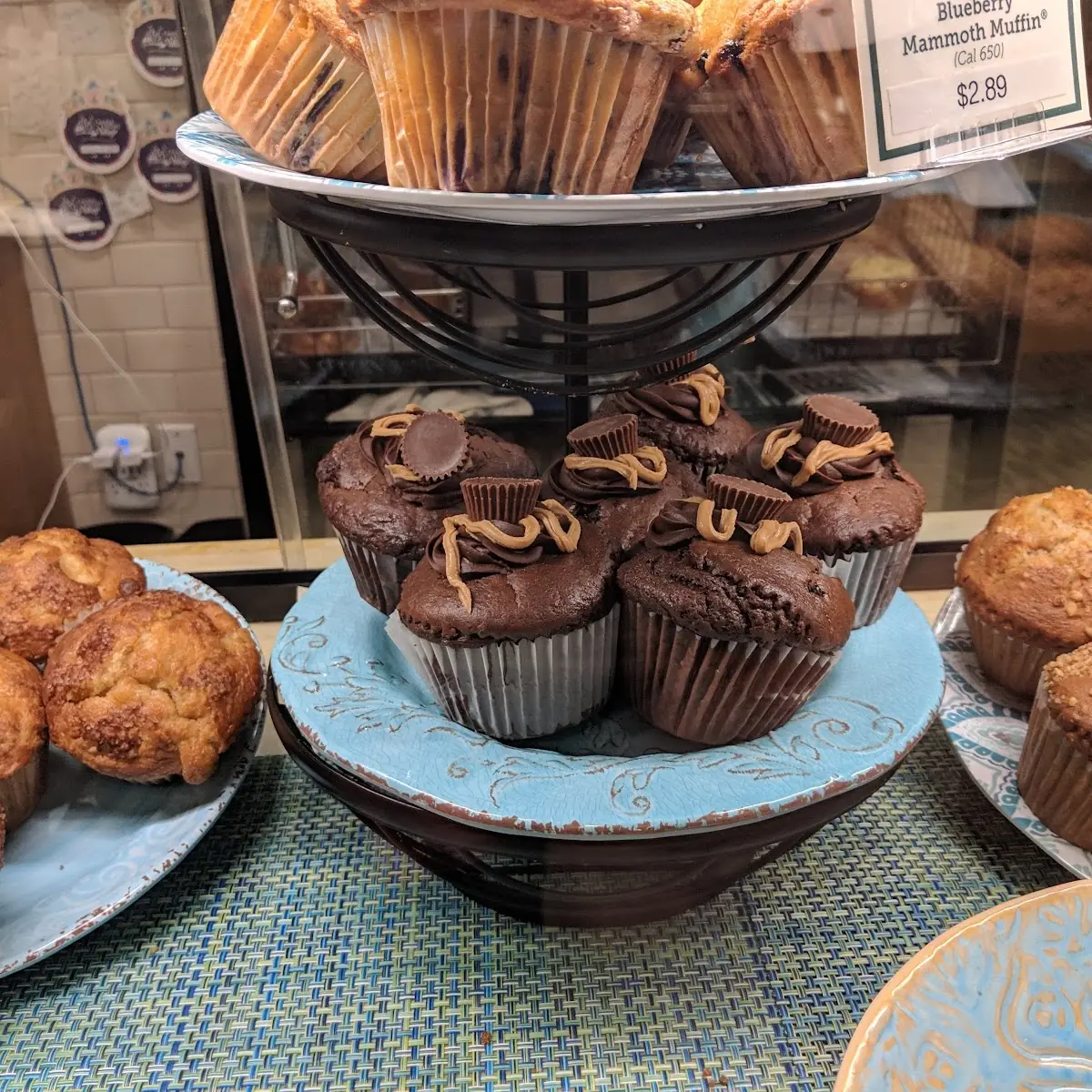 Assorted Muffins and Cinnamon Rolls