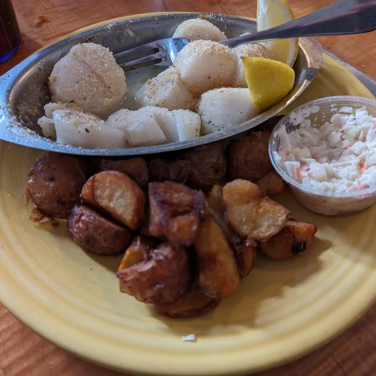 Broiled Scallops