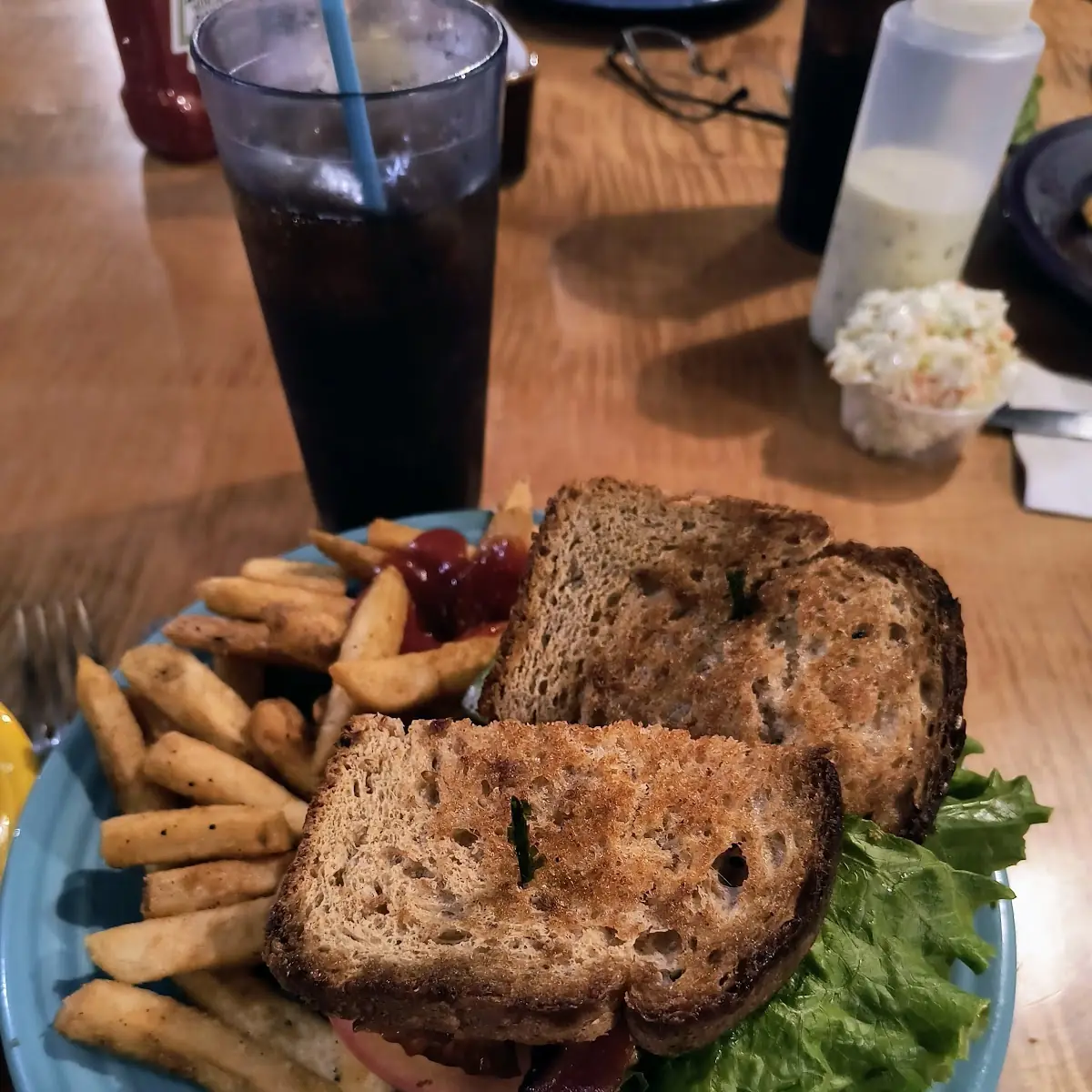 Triple Turkey Club Sandwich