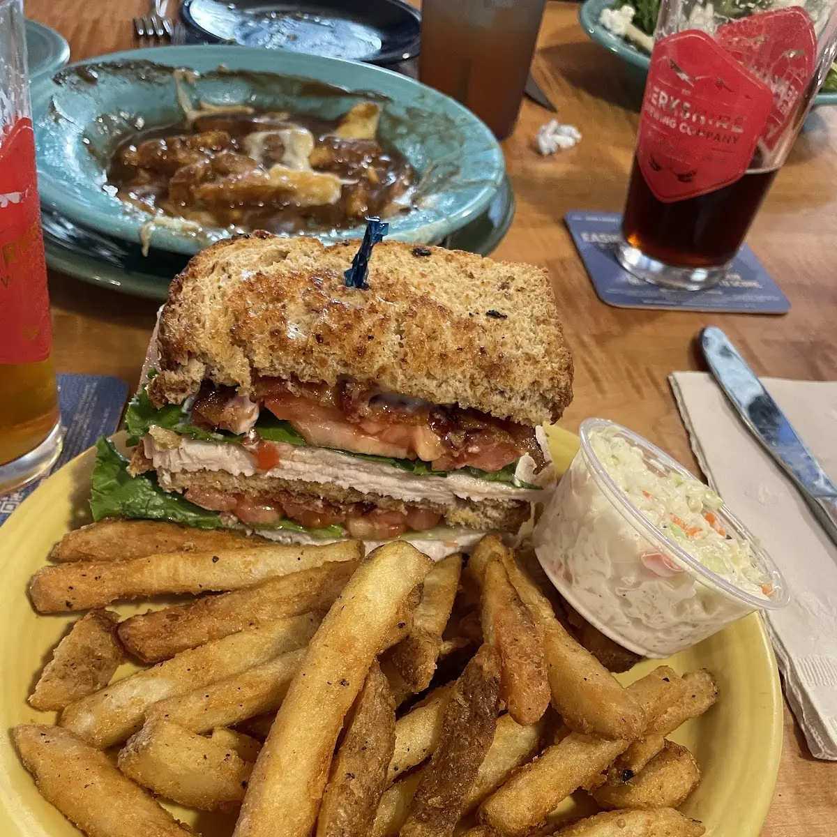 Turkey Club on Wheat