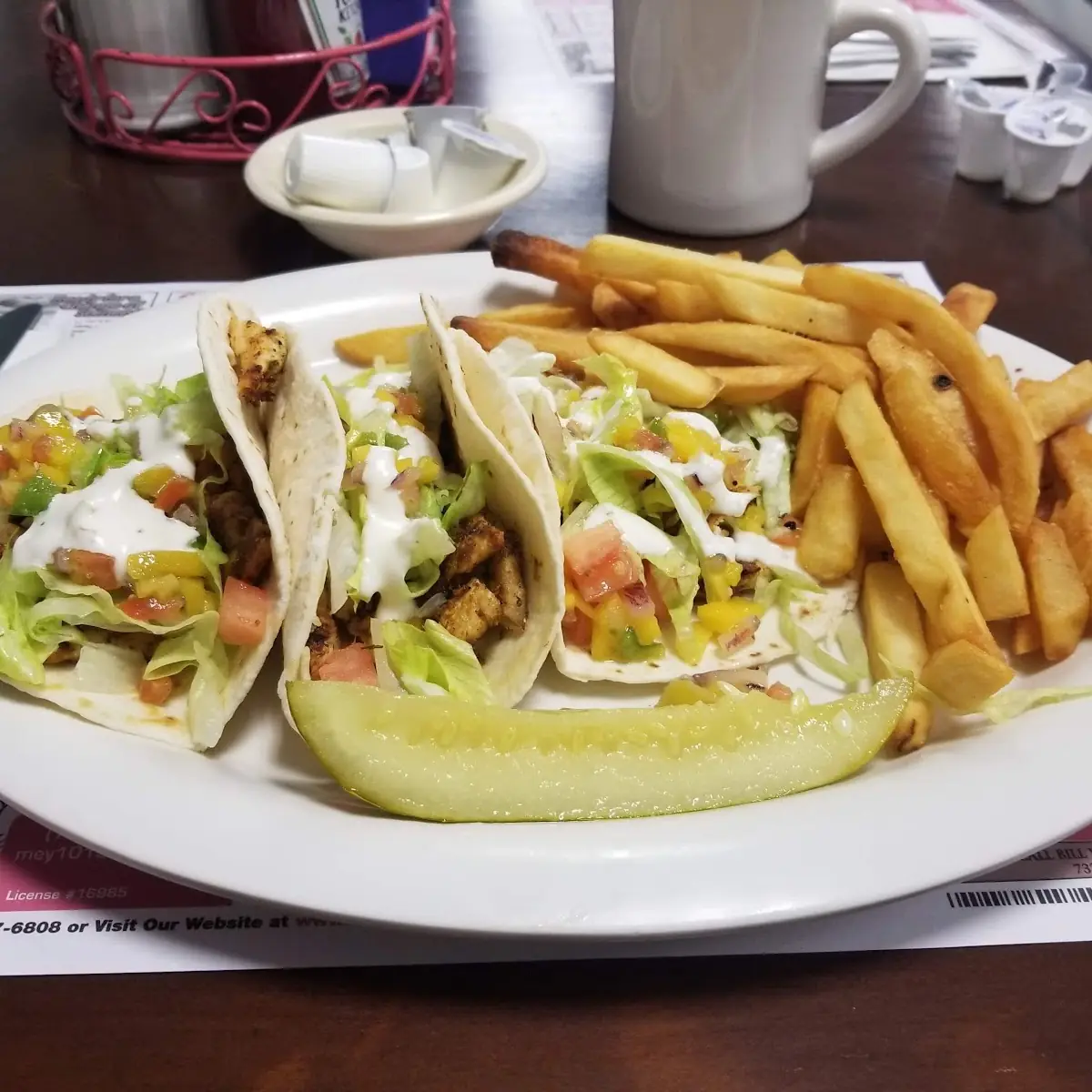 Blackened Chicken Tacos