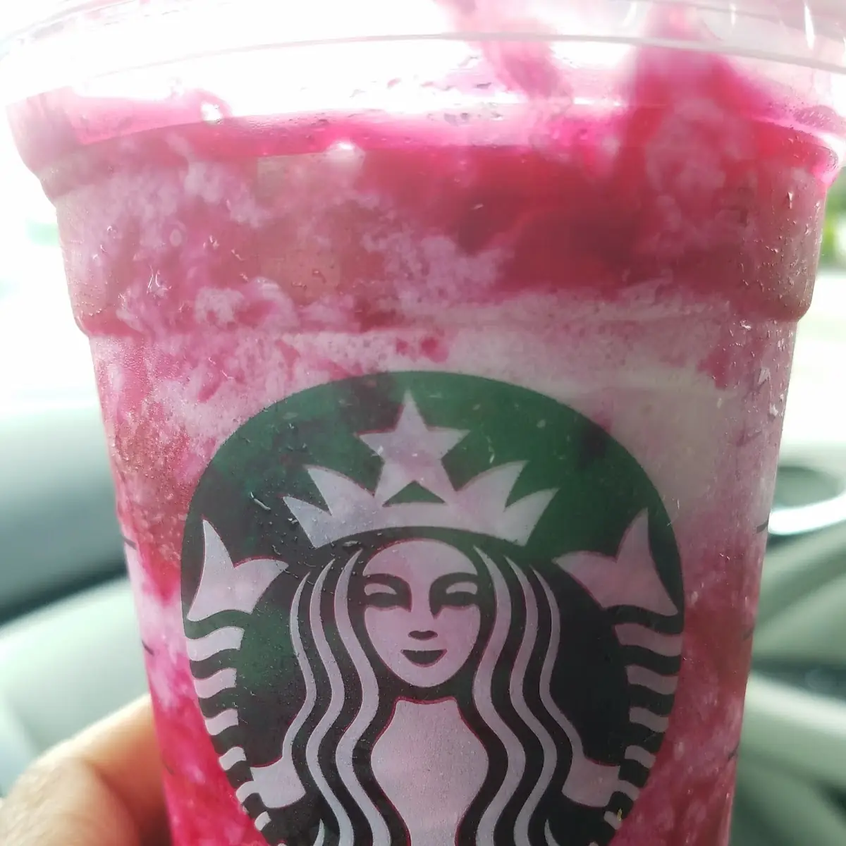 Prickly Pear Frappuccino Blended