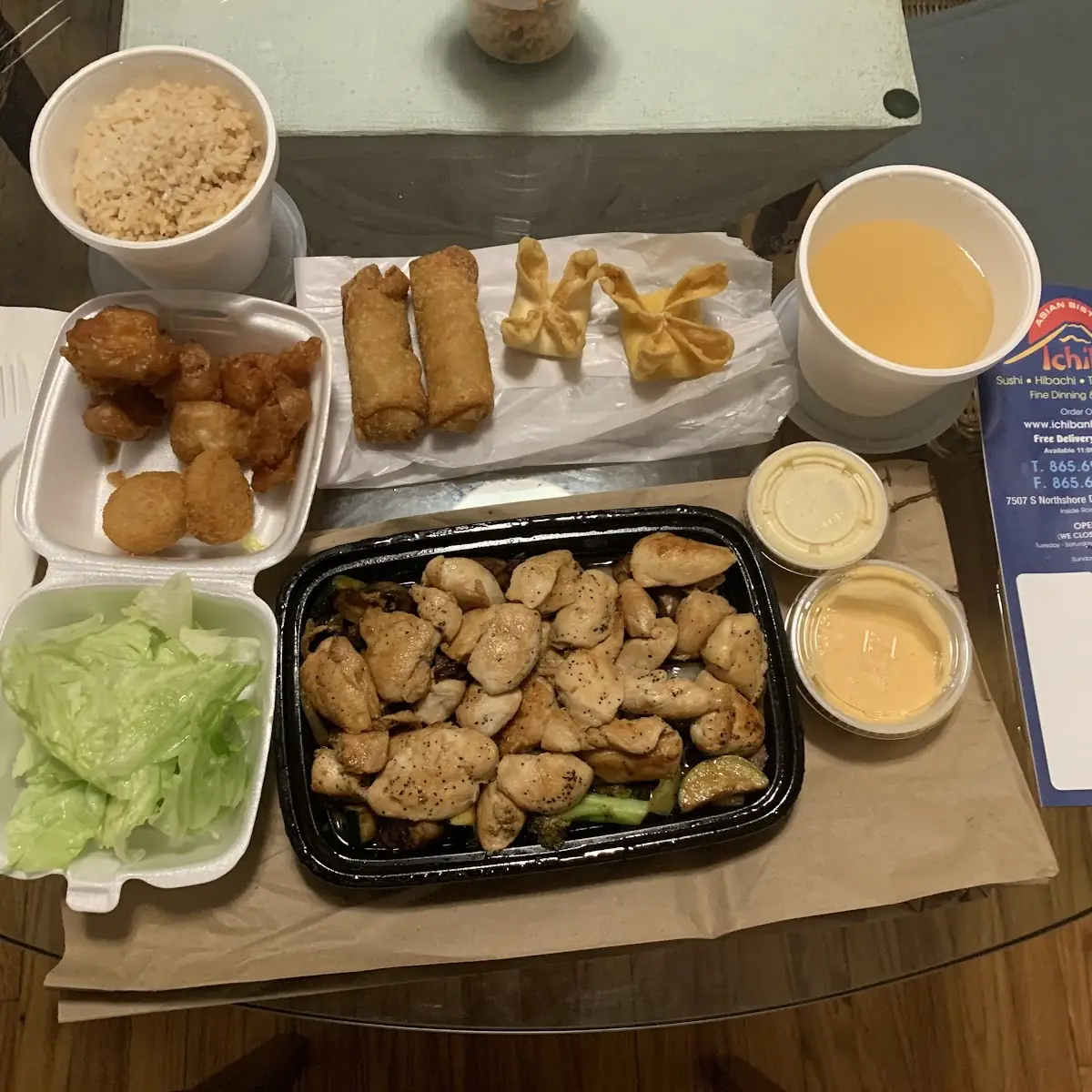 Hibachi Chicken Bento Box