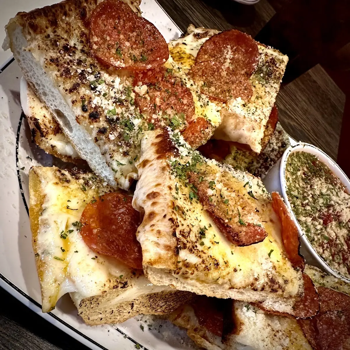 Cheesy Garlic Bread (Half Loaf)