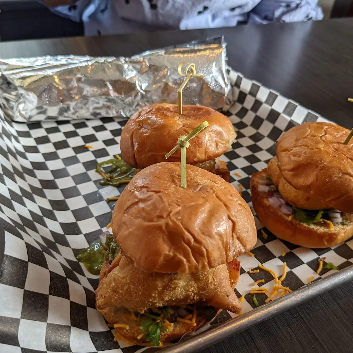 Veggie Burger Trio
