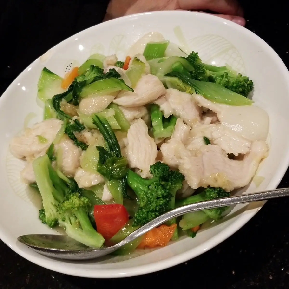Chicken with Broccoli with Garlic Sauce