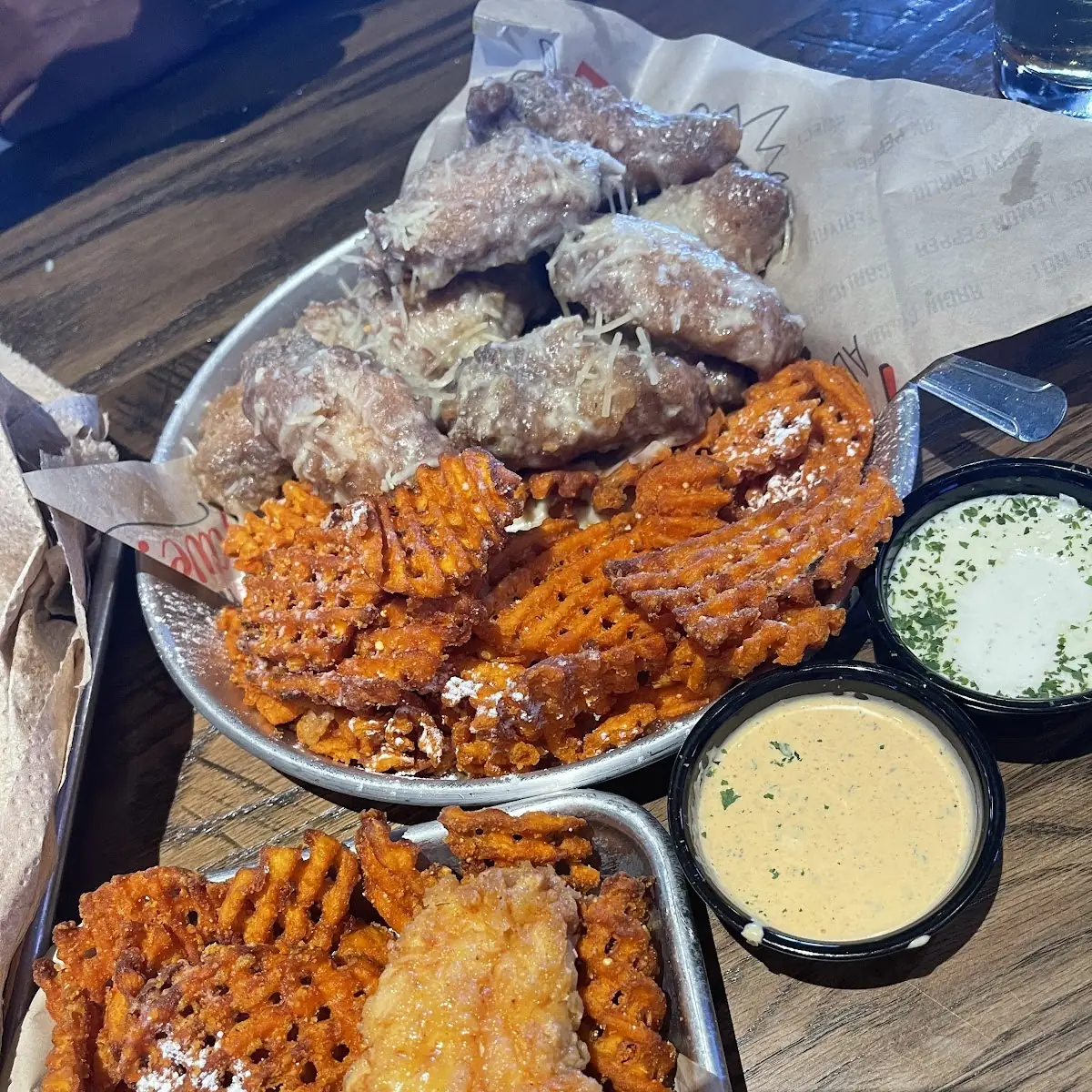 Garlic Parmesan Wings