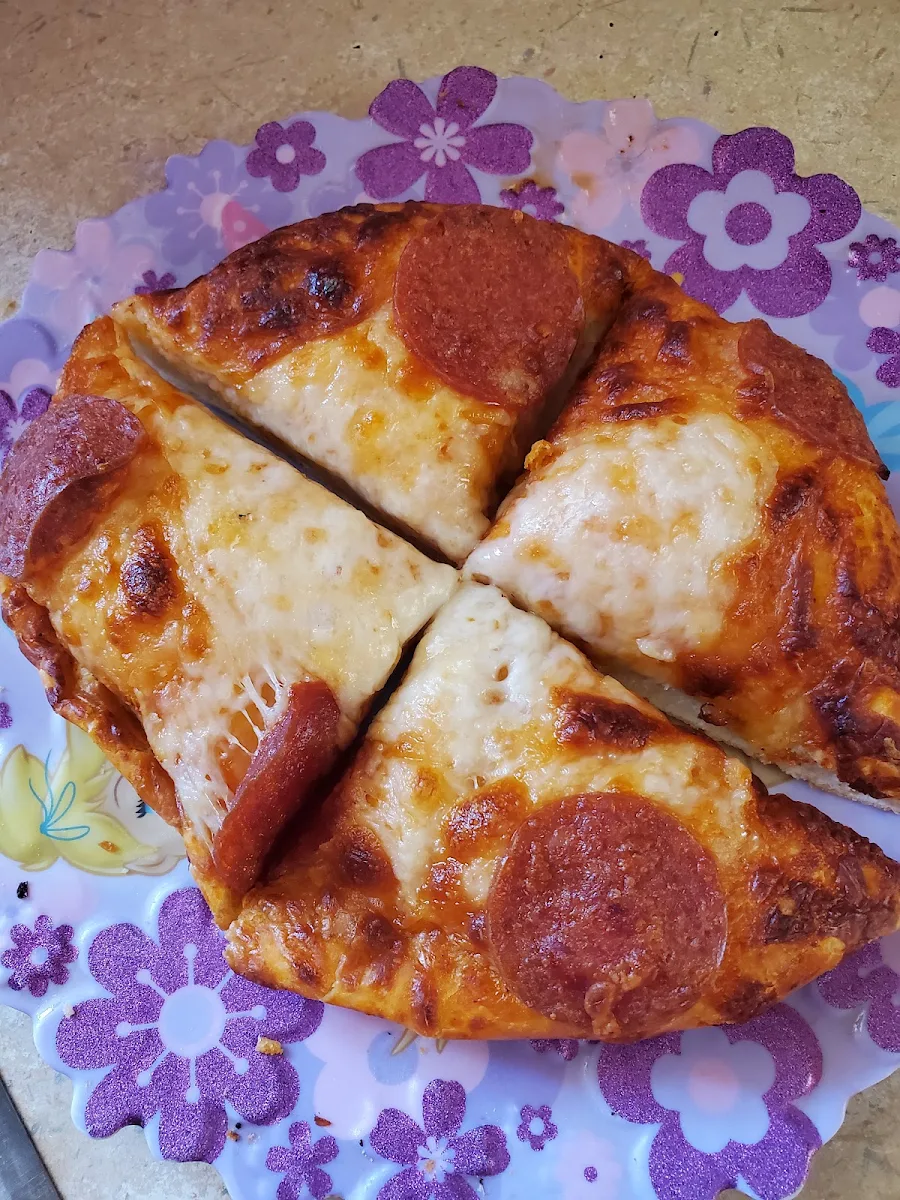 Home Made Pepperoni Pizza