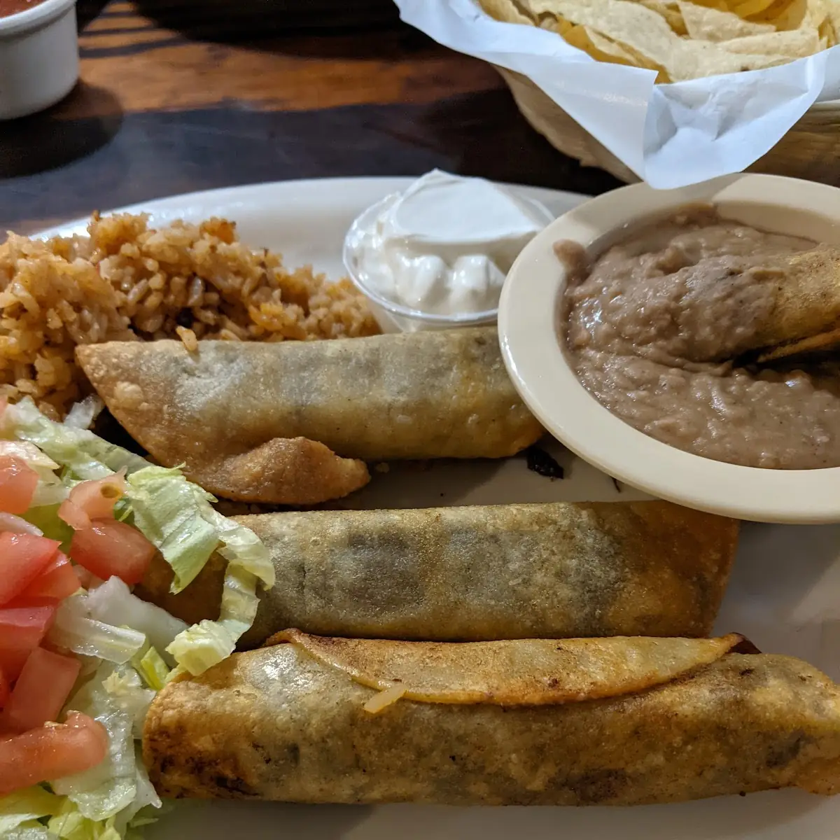 One Taco Rice & Beans