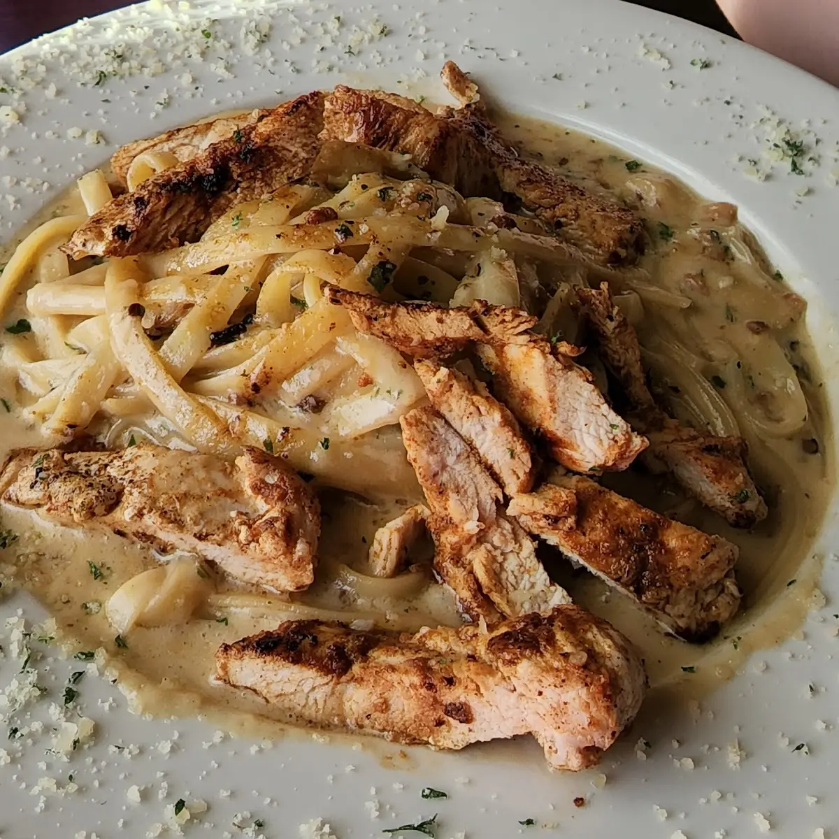 Chicken Fettuccine Alfredo