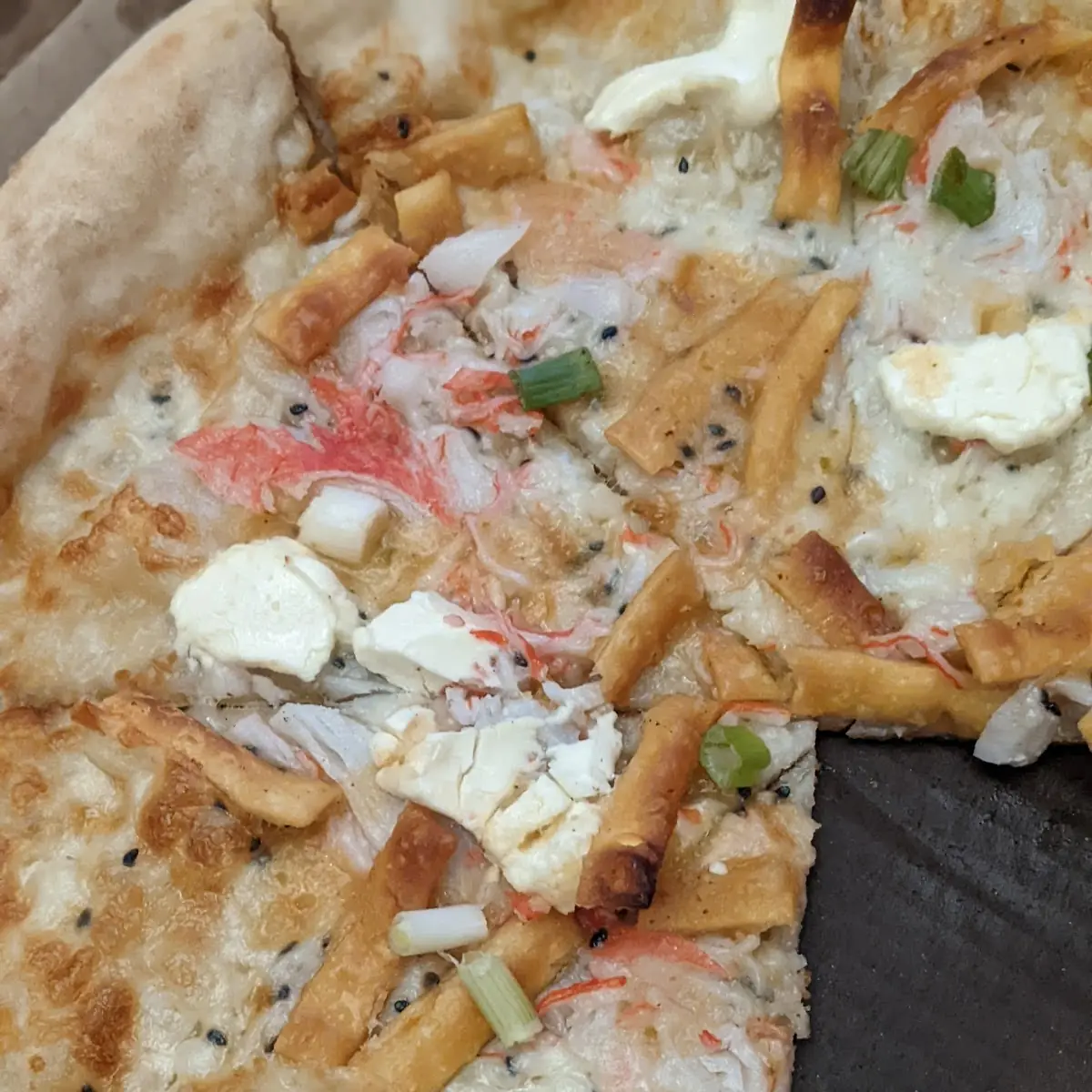 Crab Rangoon Pizza