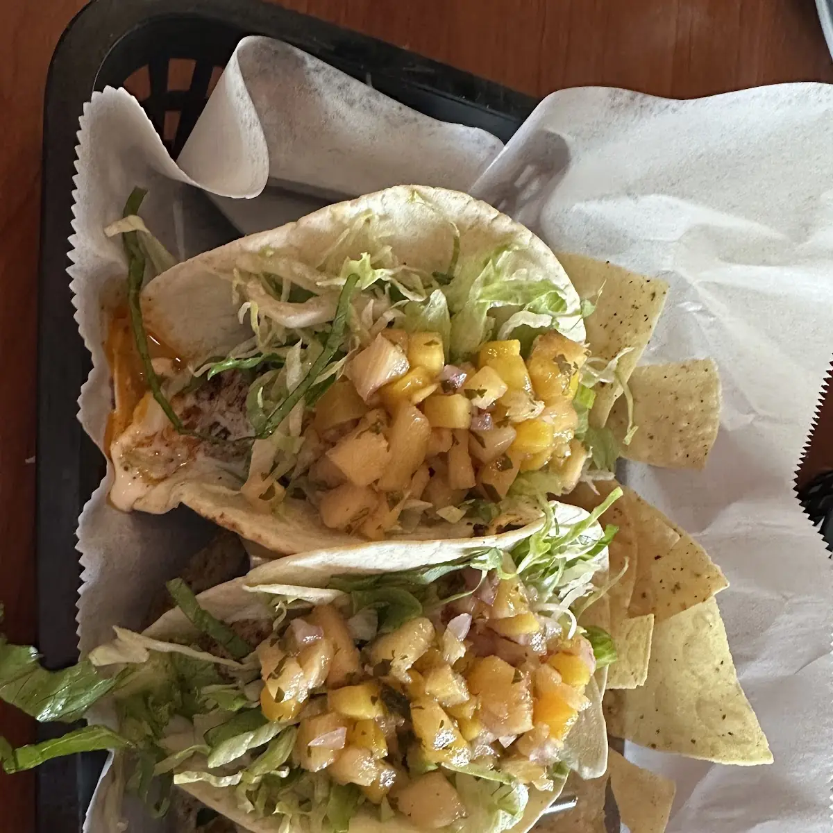 Mango Mahi Mahi Tacos