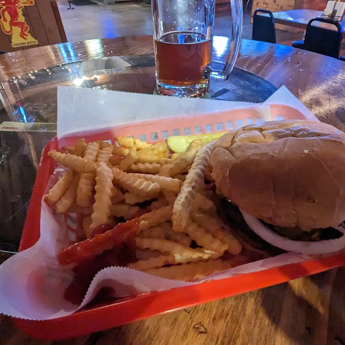 Bacon Cheddar Burger