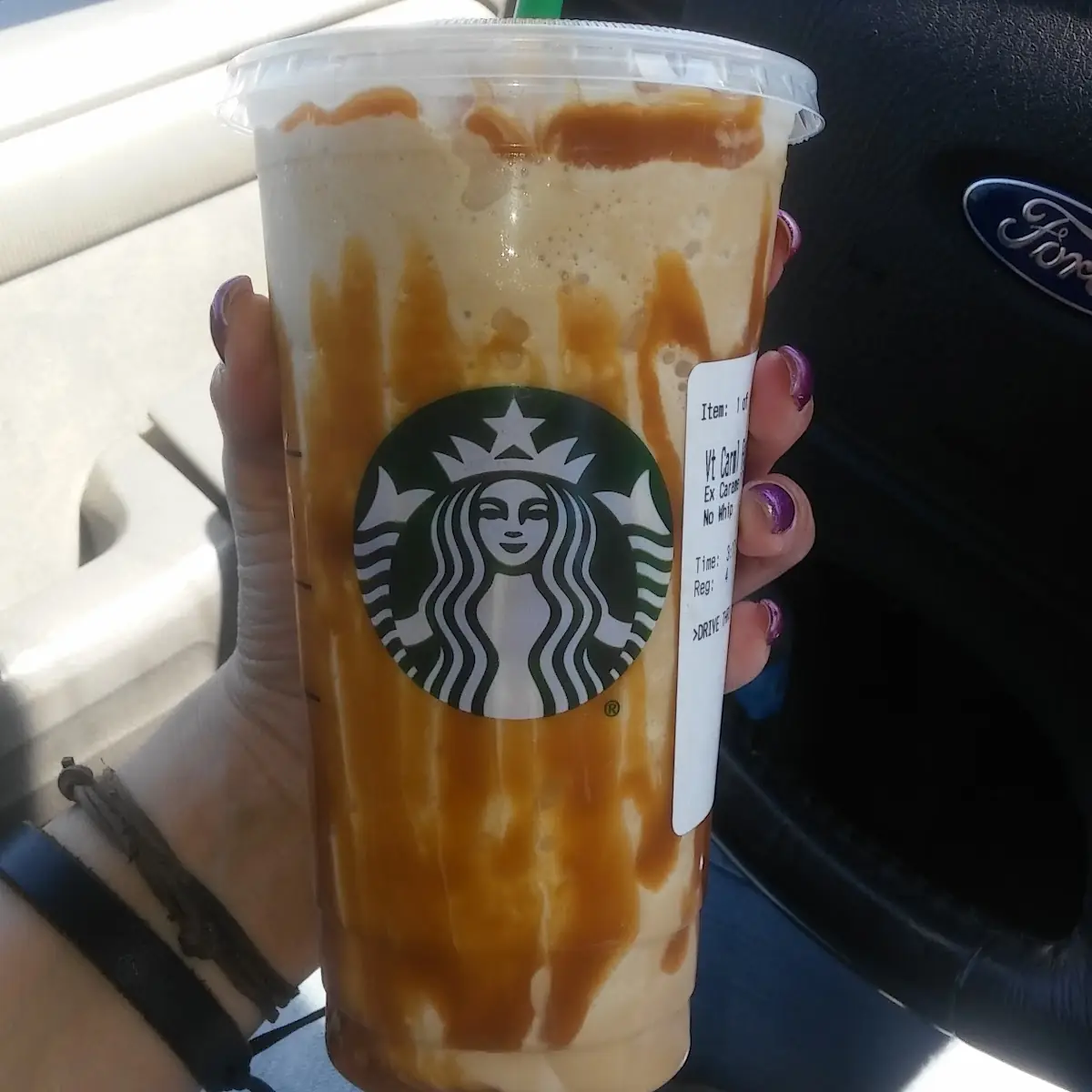 Caramel Frappe