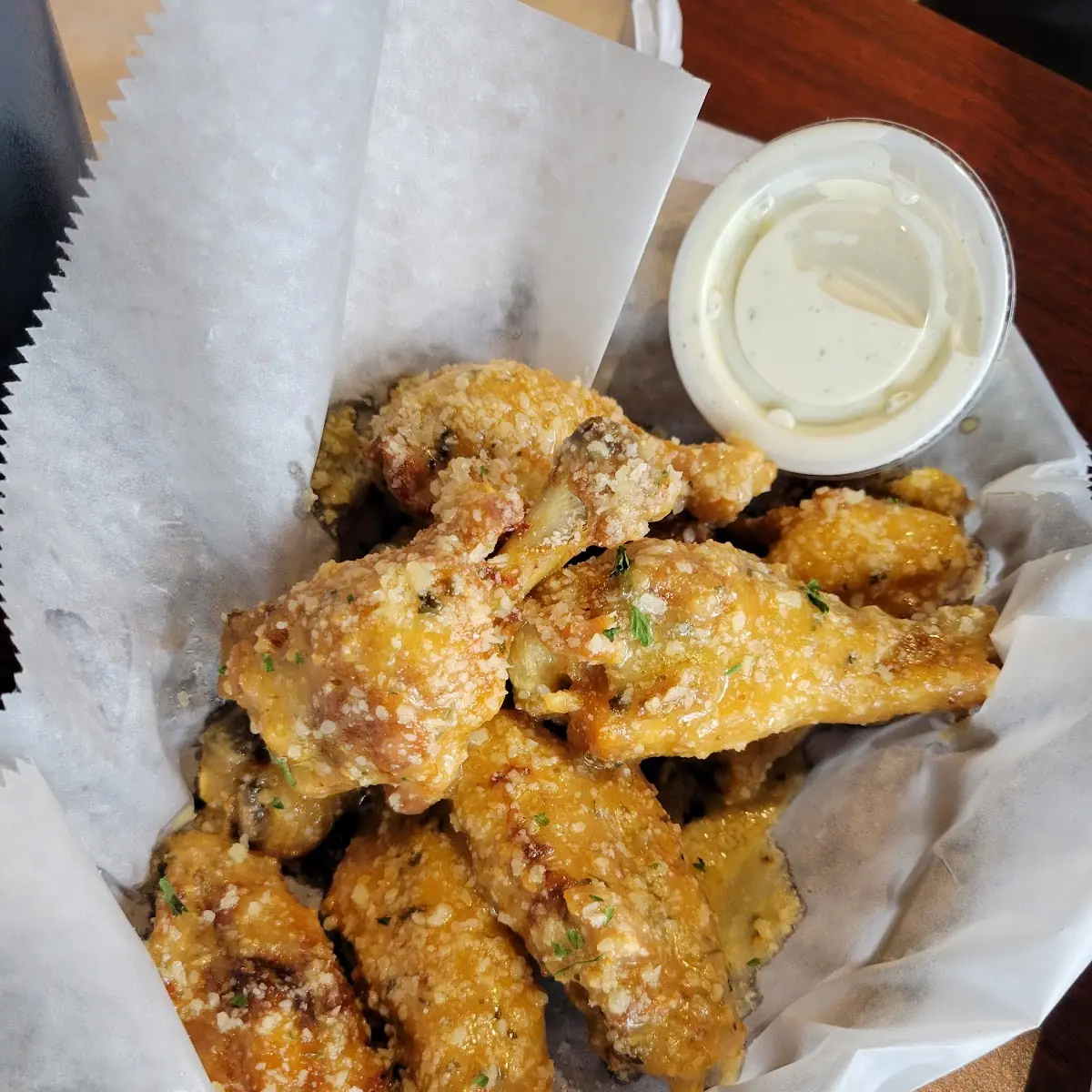 Garlic Parmesan Wings