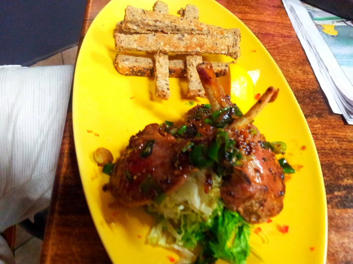 Jacky's Grilled Lamb Cutlets, Jacky's modern asian