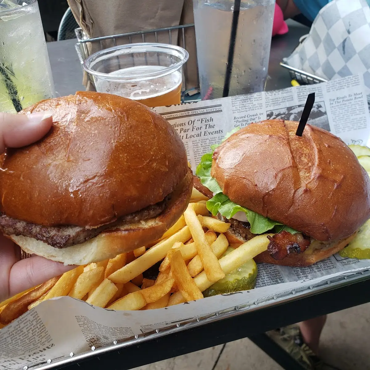 A Burger