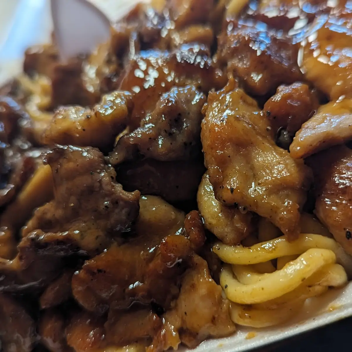 Teriyaki Chicken Bowl Noodles