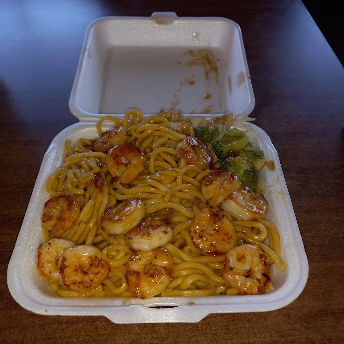 Teriyaki Shrimp with Lo Mein
