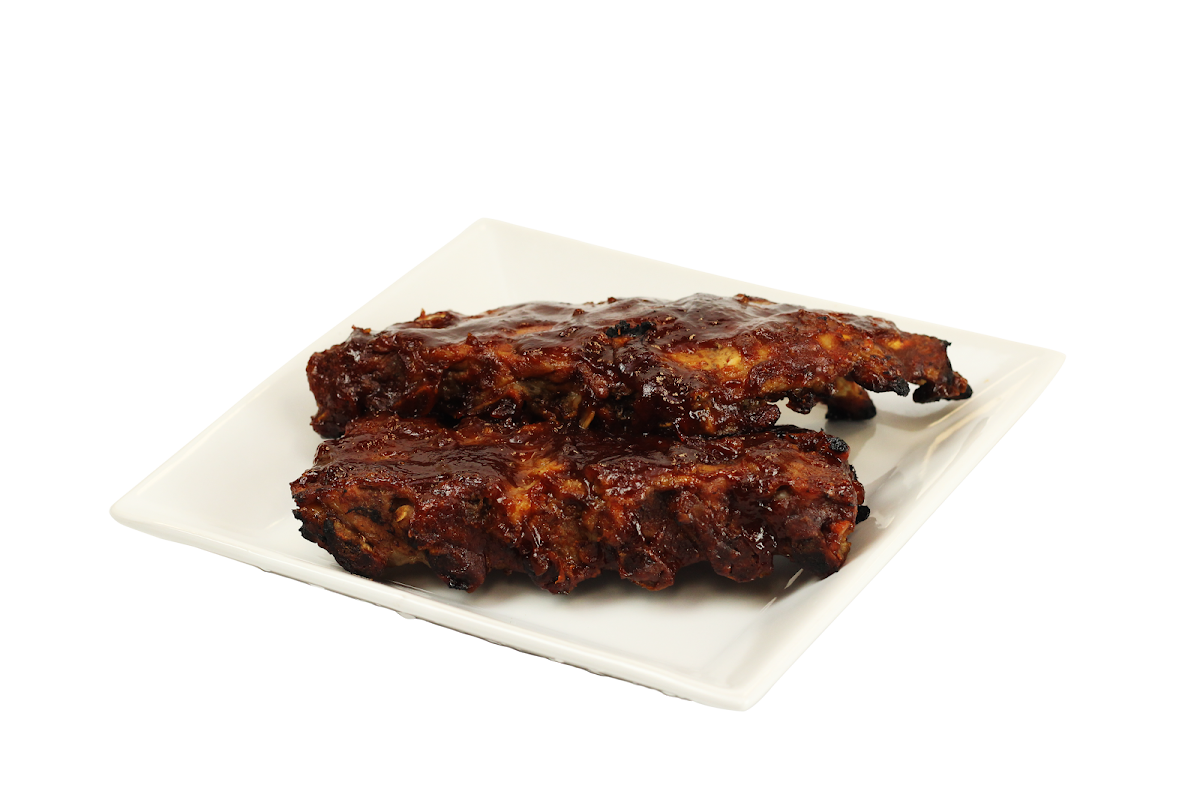 BBQ Ribs with Baked Lasagna, Ricardo's Pizza
