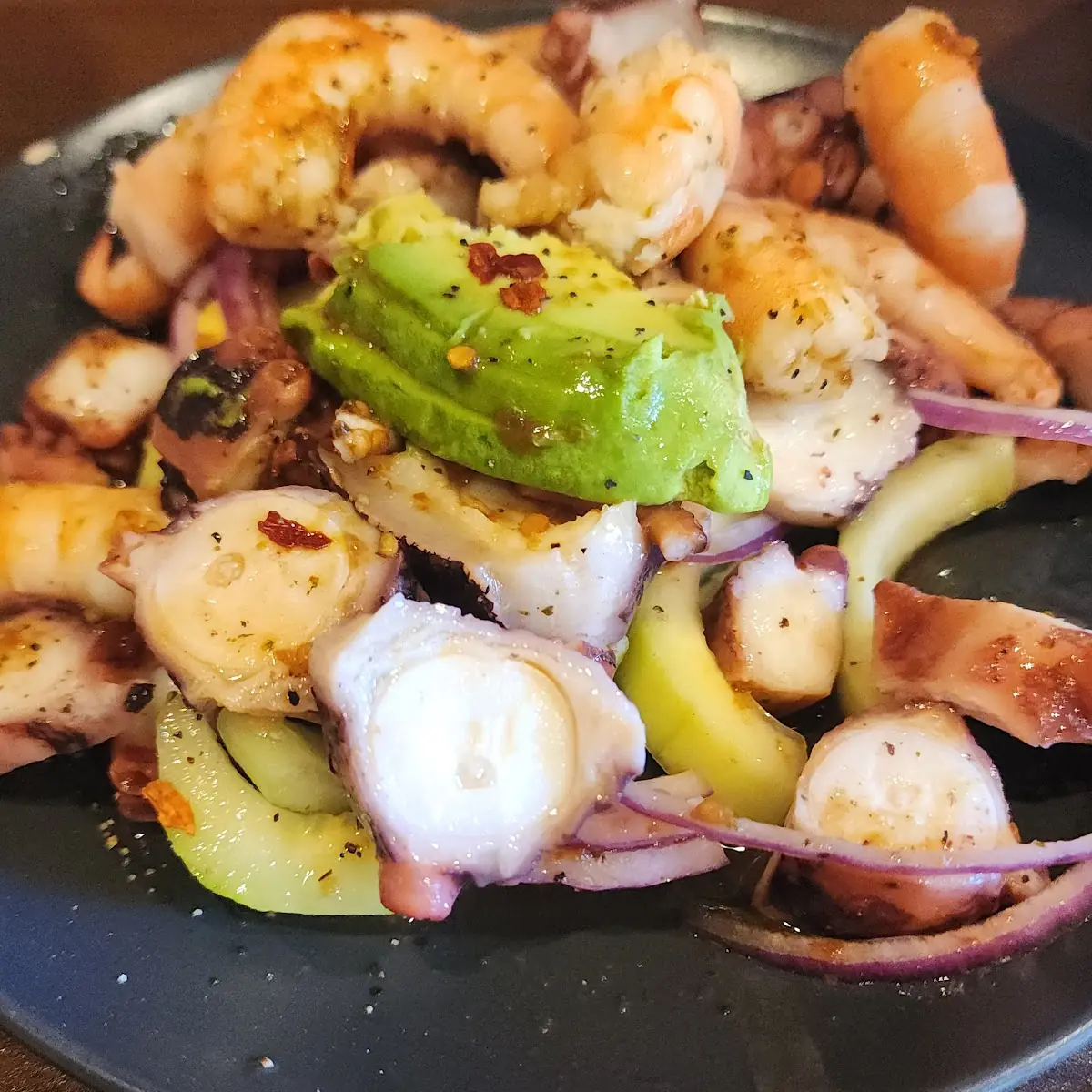 Aguachile Mixto / Mixed Aguachile
