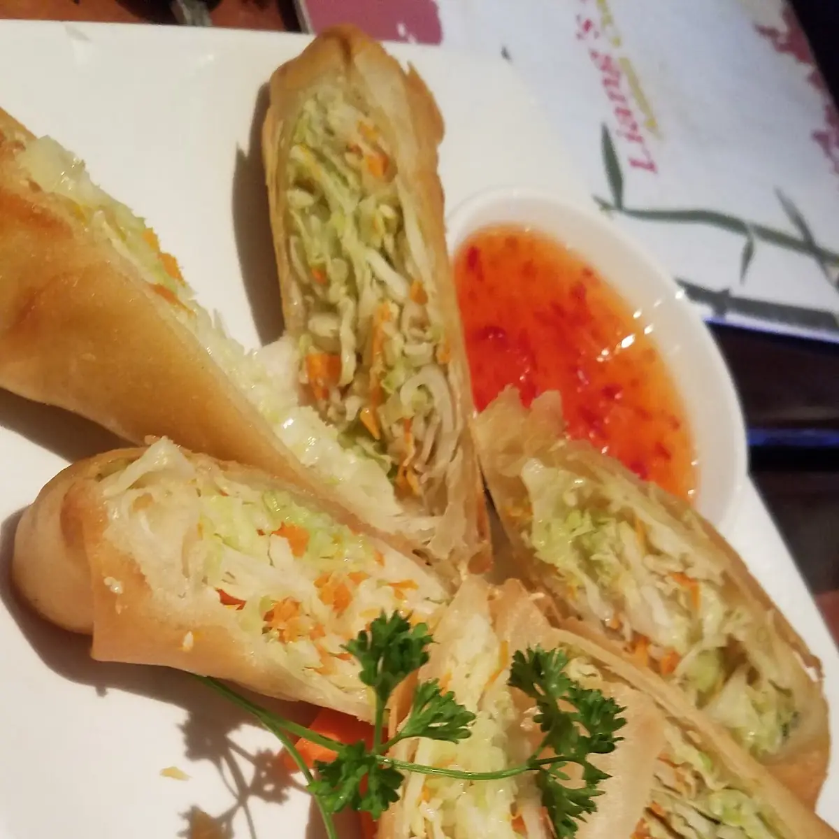 Vegetable Spring Rolls 2