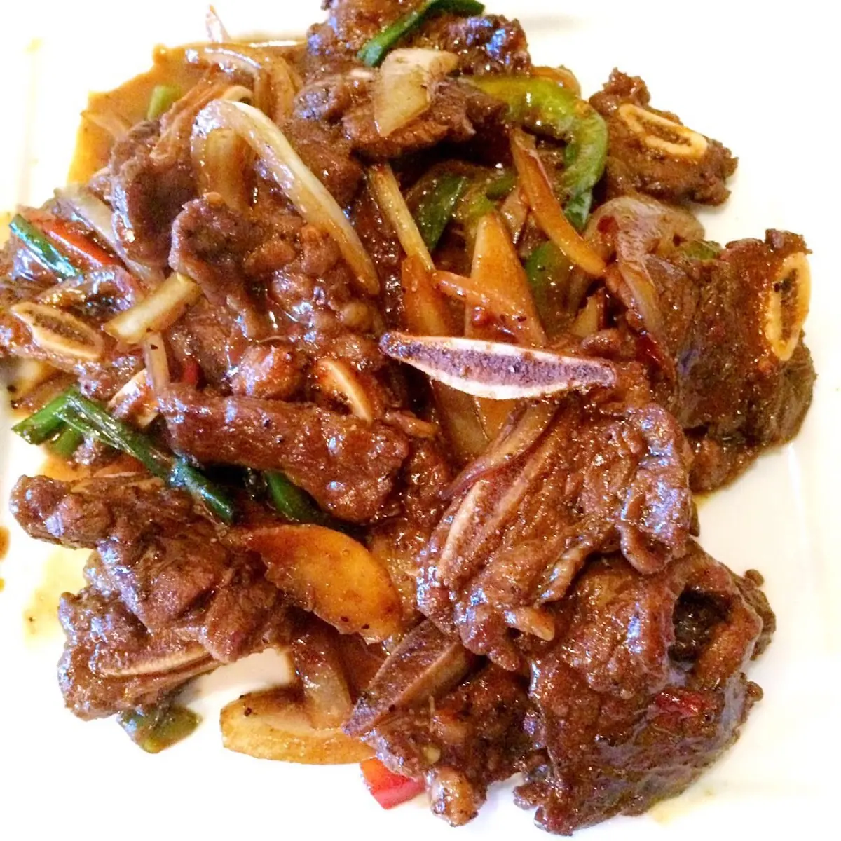 Black Pepper Garlic Beef