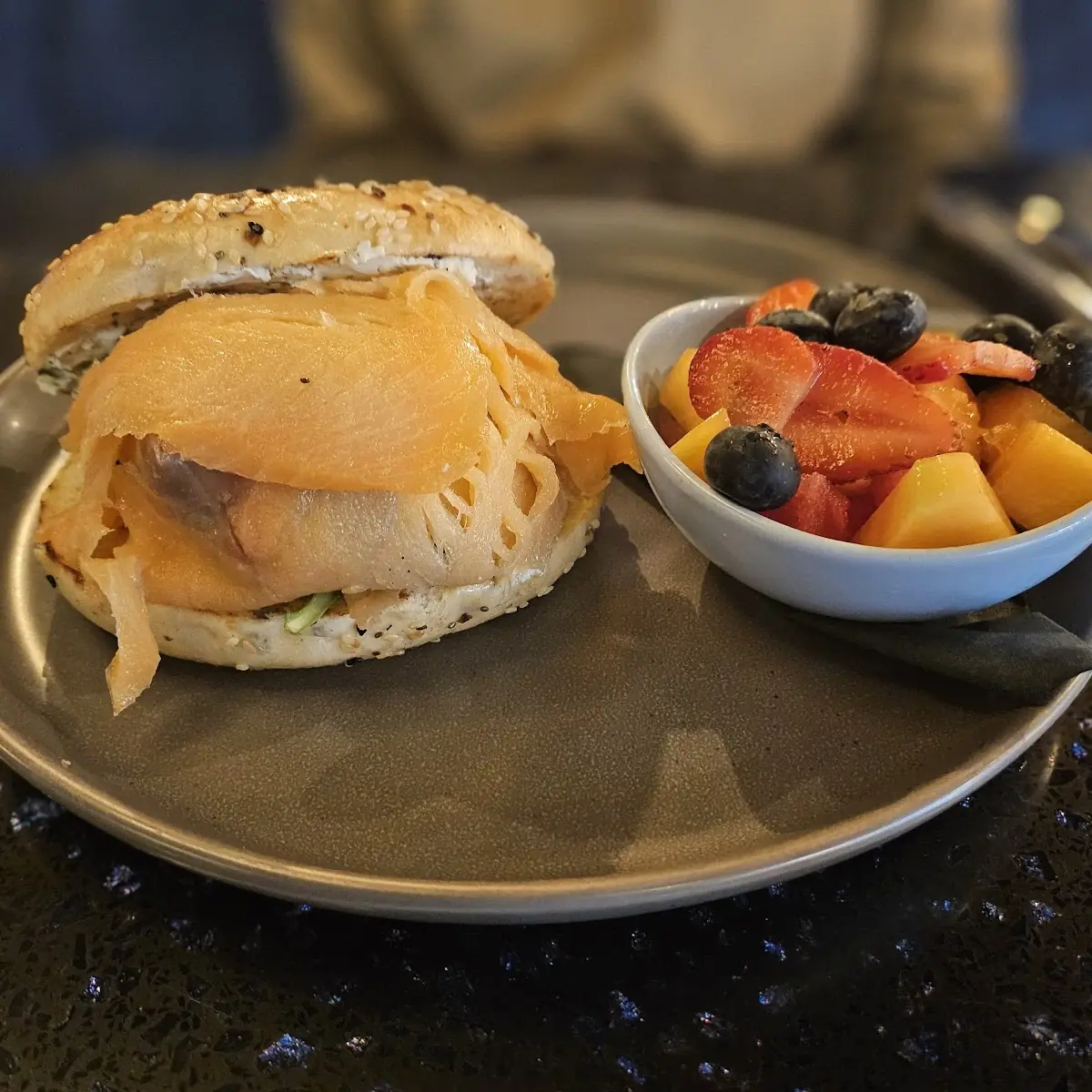 Salmon Bagel
