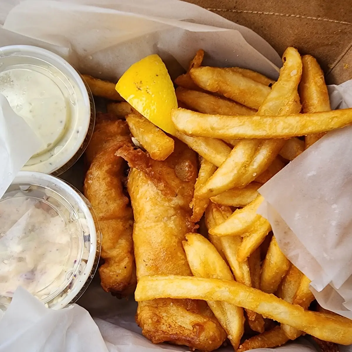Cod Fish and Chips