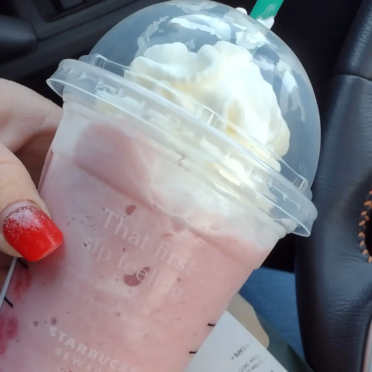 Blended Strawberry Cream