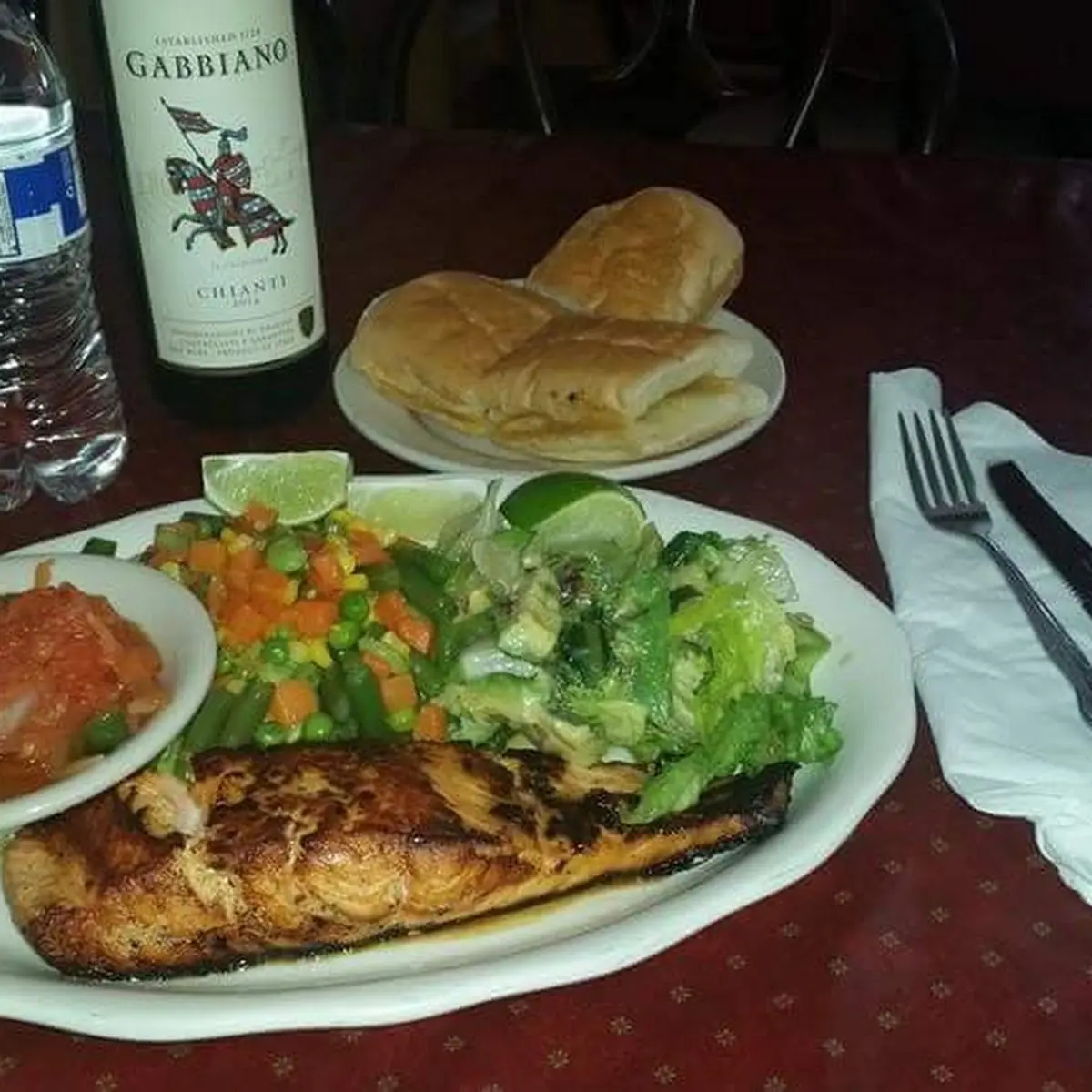 Salmon A la Parrilla