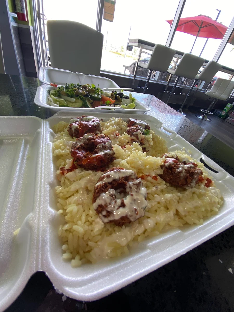 Falafel with Rice