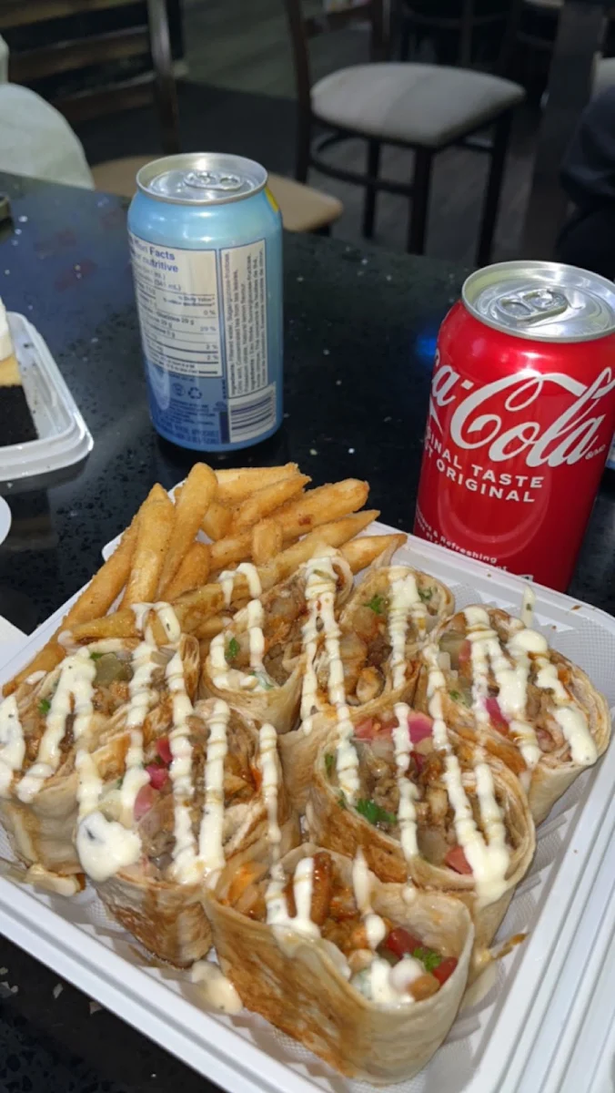 Saj Chicken Wrap