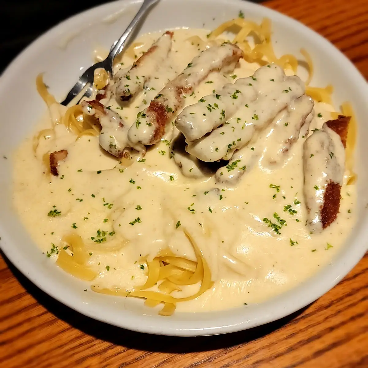 Chicken Alfredo Pasta