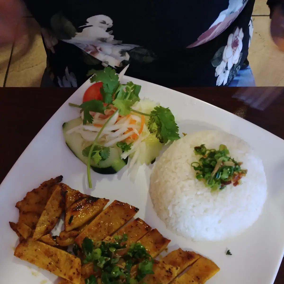 Chicken Rice Plate