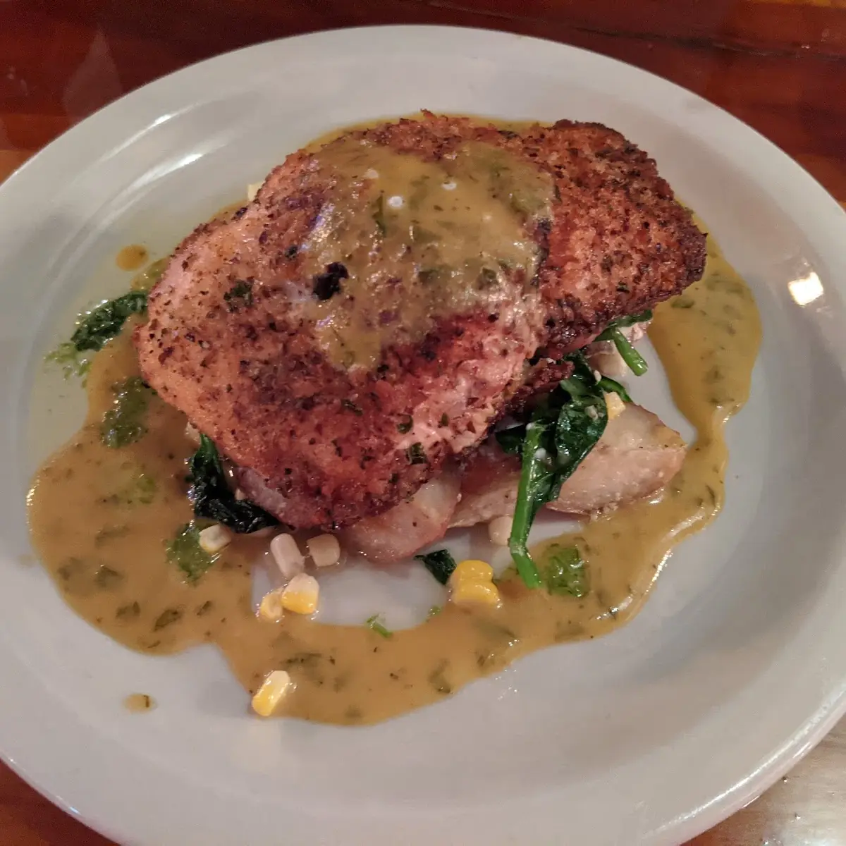 Pecan Crusted Salmon