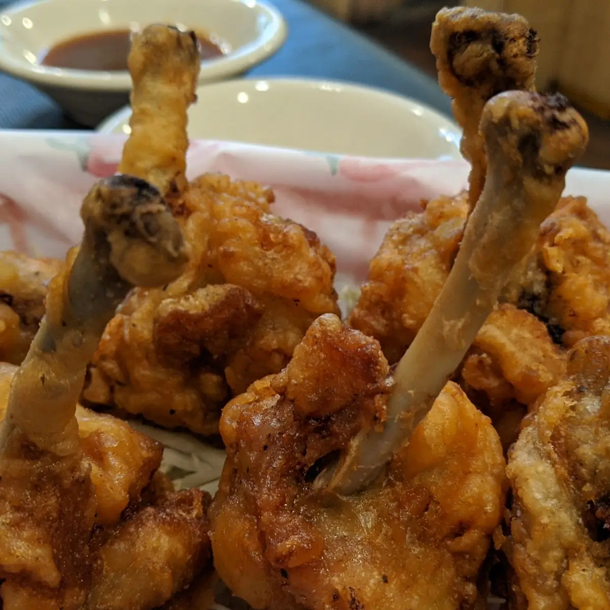 Crisp Fried Chicken Lollipops