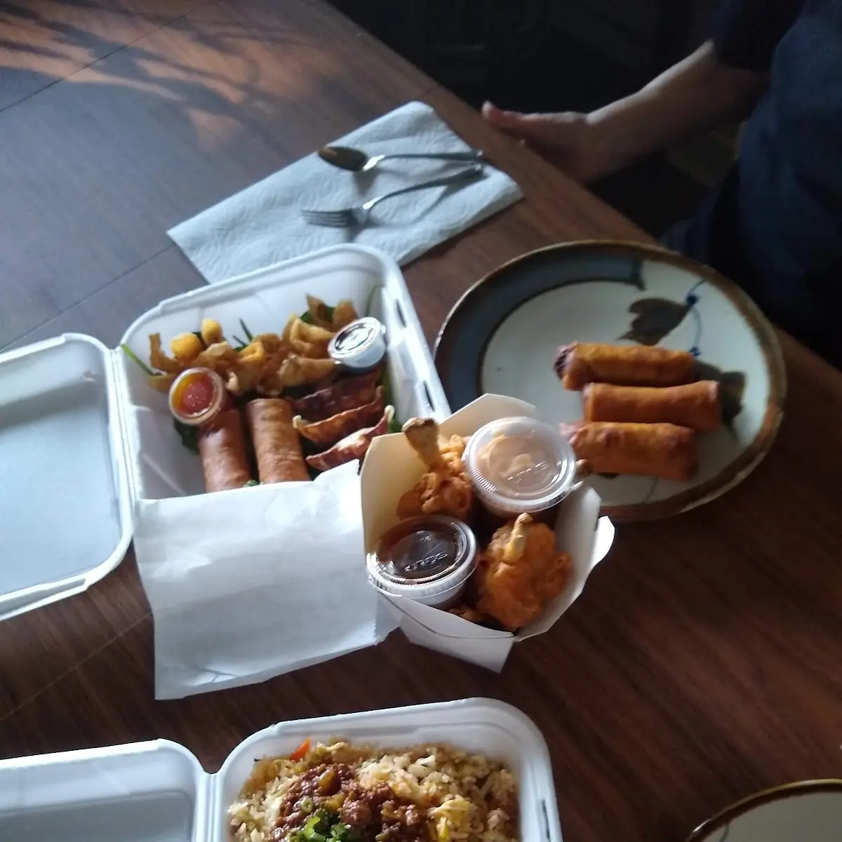 Spicy Pork Fried Rice Appetizer Sampler Mama Wings