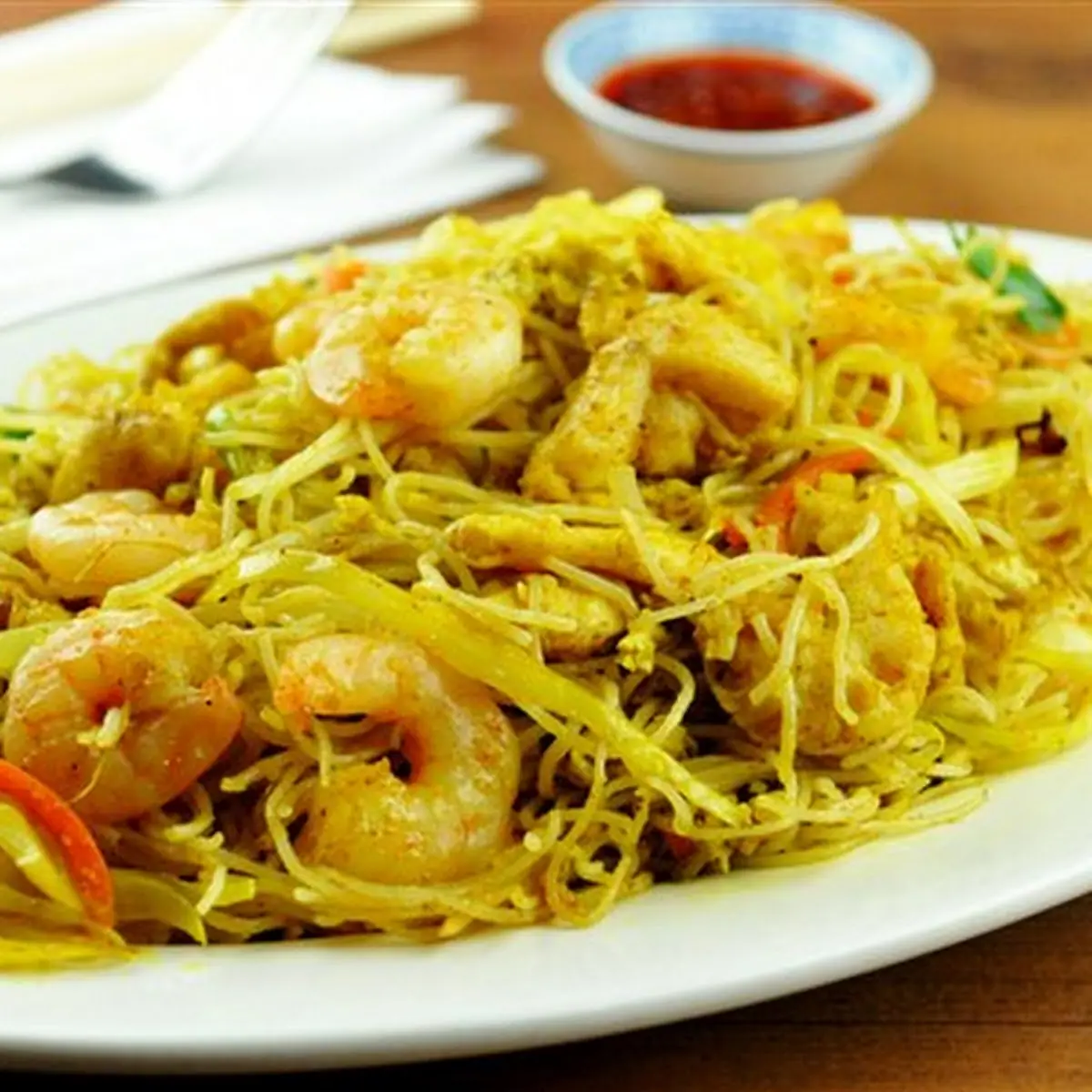 Singapore Style Rice Noodle