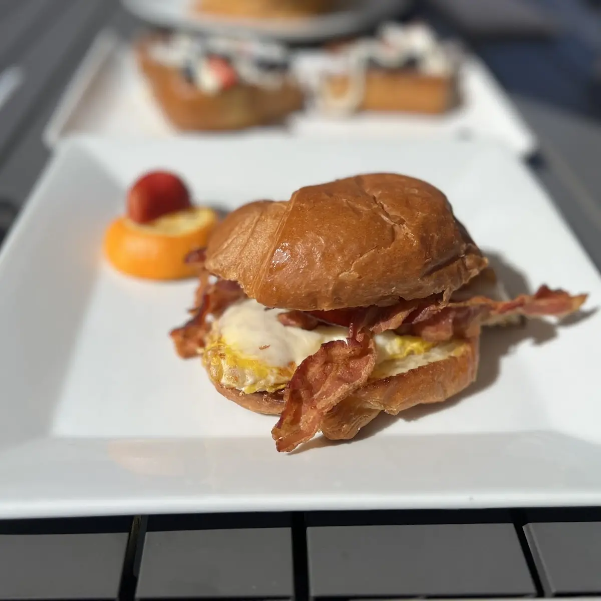 Crispy Lobster Egg & Cheese