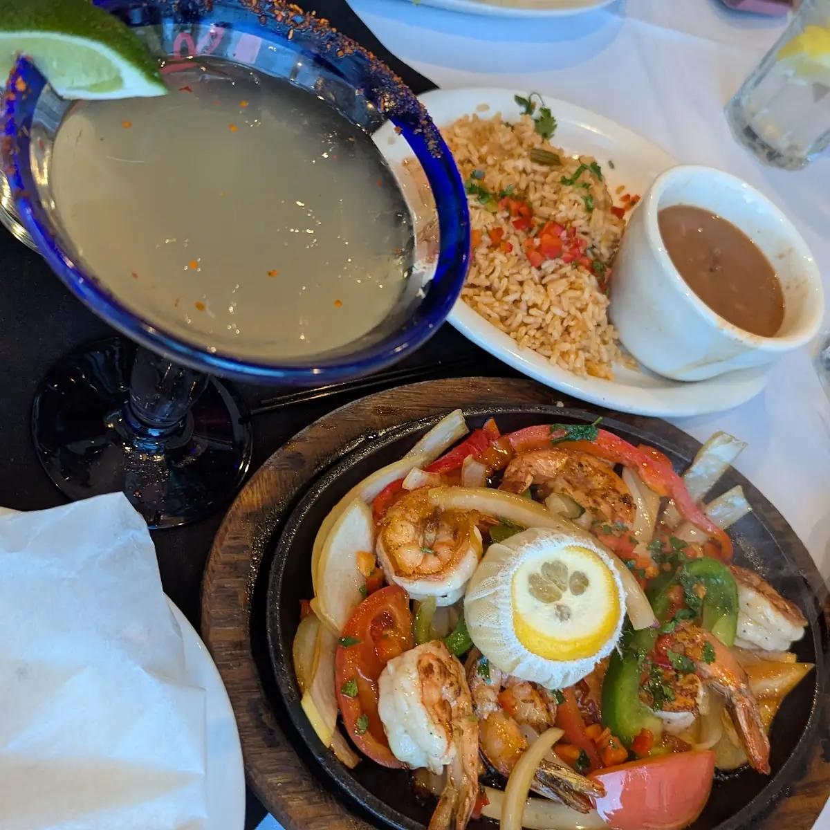 Shrimp Fajitas